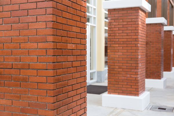 Brick Column Repair in Leland