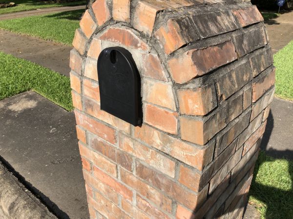 Brick Mailbox Repair in Leland