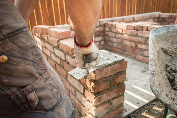 Brick Masonry Installation in Leland