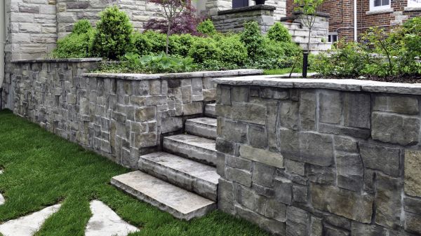 Stone Step Repair in Leland