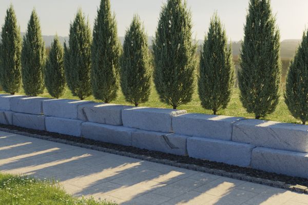 Border Blocks Installation in Leland