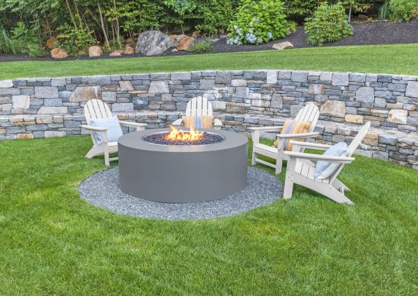 Stone Wall Installation in Leland