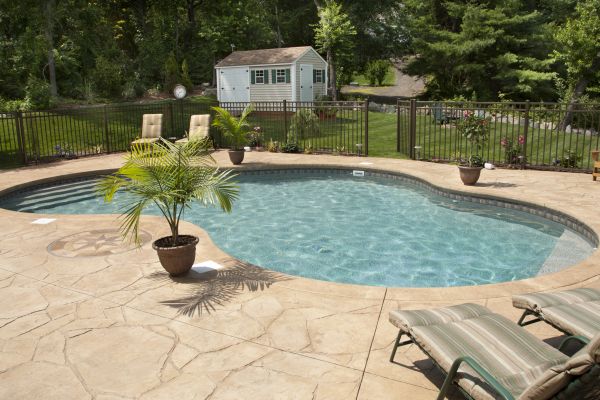 Deck Masonry Installation in Leland