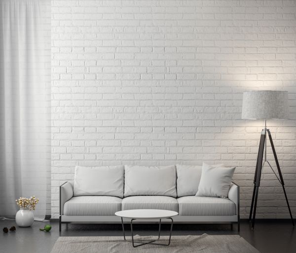 White Brick Installation in Leland