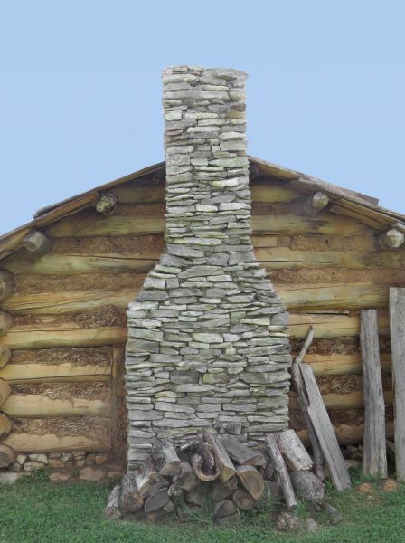 Stone Chimney Installation in Leland