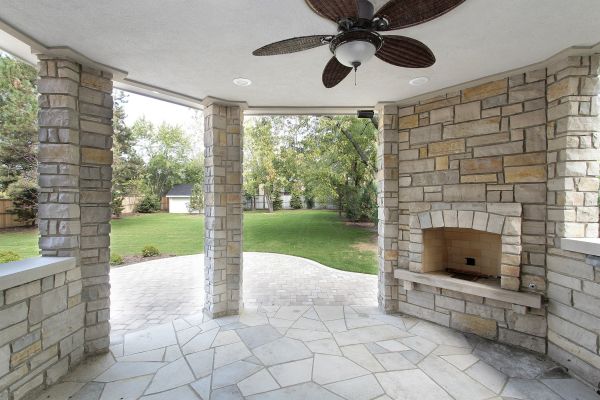 Stonework Installation in Leland