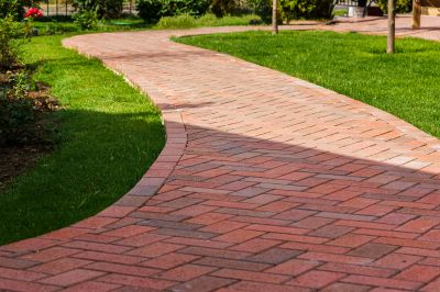 Stylish Brick Pathway